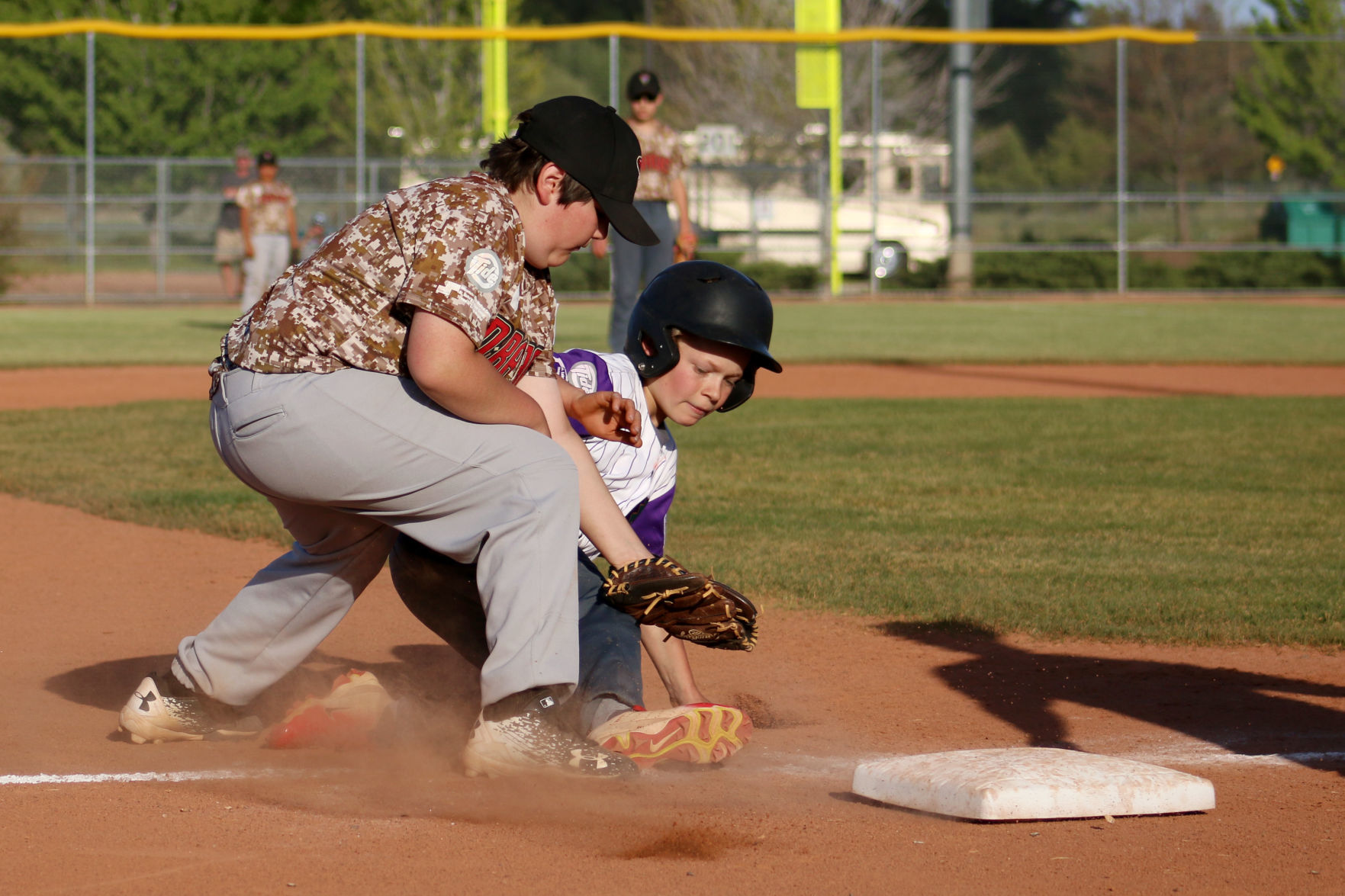 Base slides away